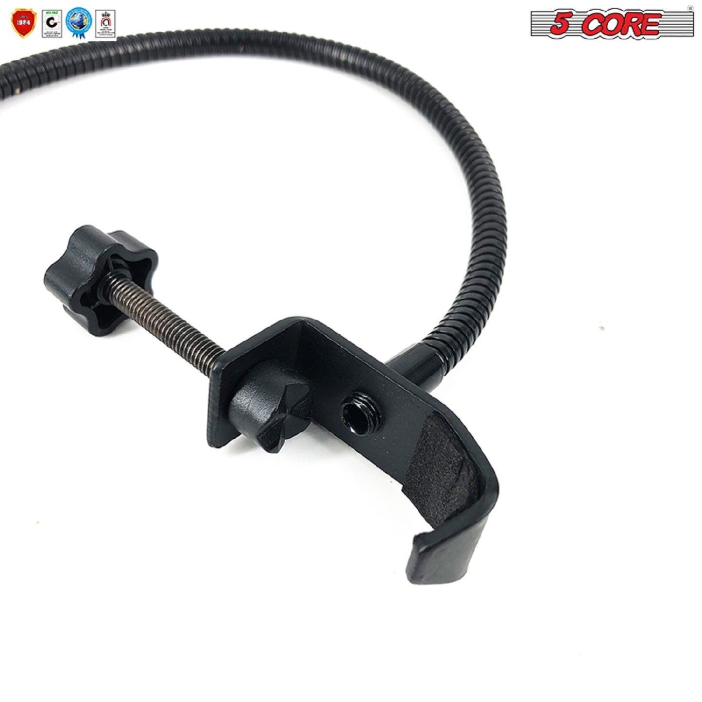 5Core New Double Layer Studio Microphone Wind Screen Mask Gooseneck Shield Pop Filter