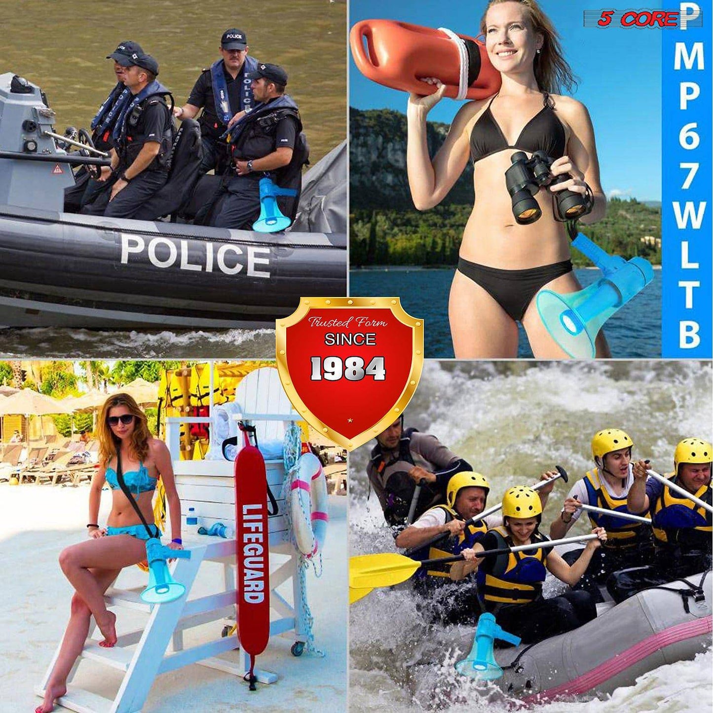 5 Core Cheer Megaphone Bullhorn Loud Speaker HW 18 WP