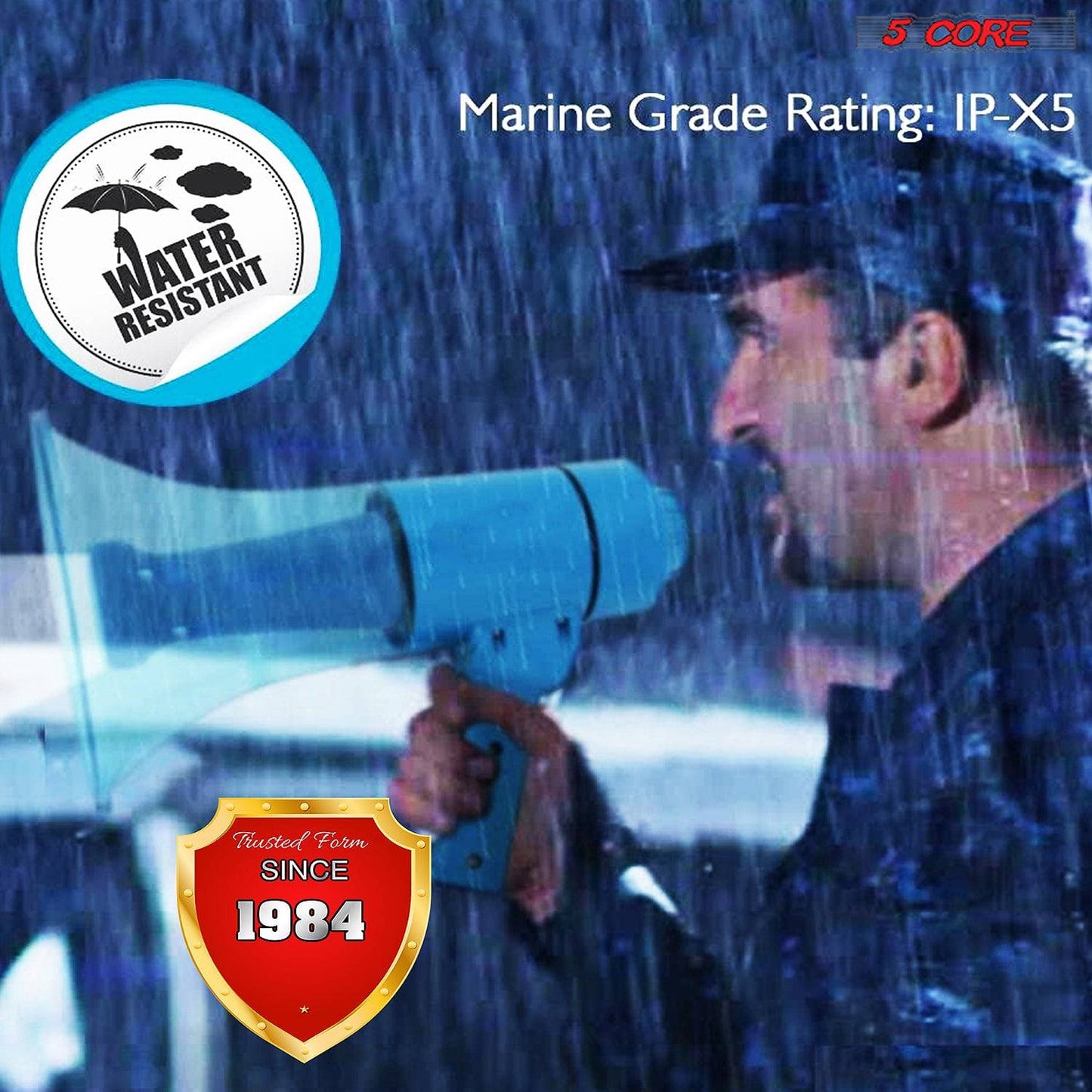 5 Core Cheer Megaphone Bullhorn Loud Speaker HW 18 WP