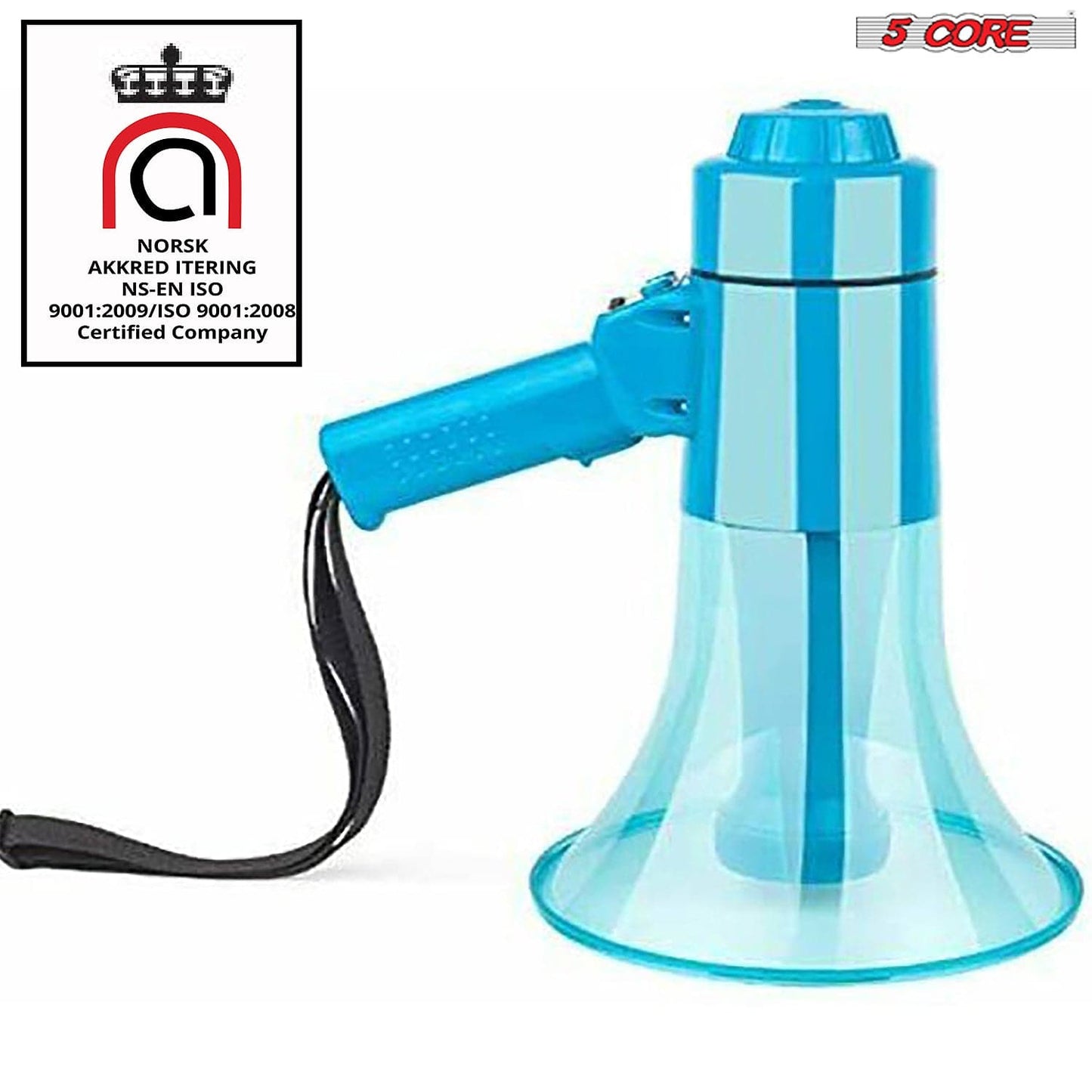 5 Core Cheer Megaphone Bullhorn Loud Speaker HW 18 WP