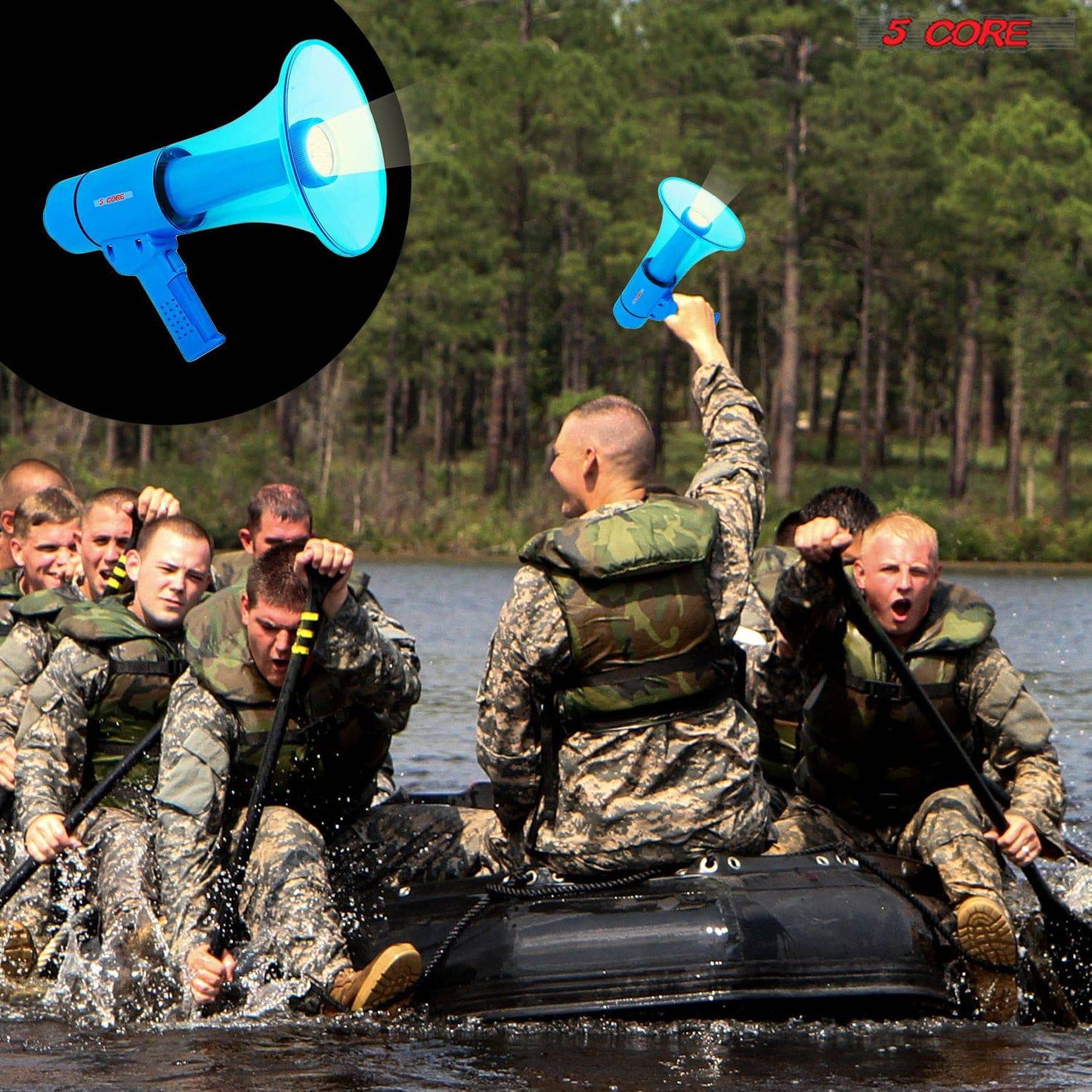 5 Core Cheer Megaphone Bullhorn Loud Speaker HW 18 WP