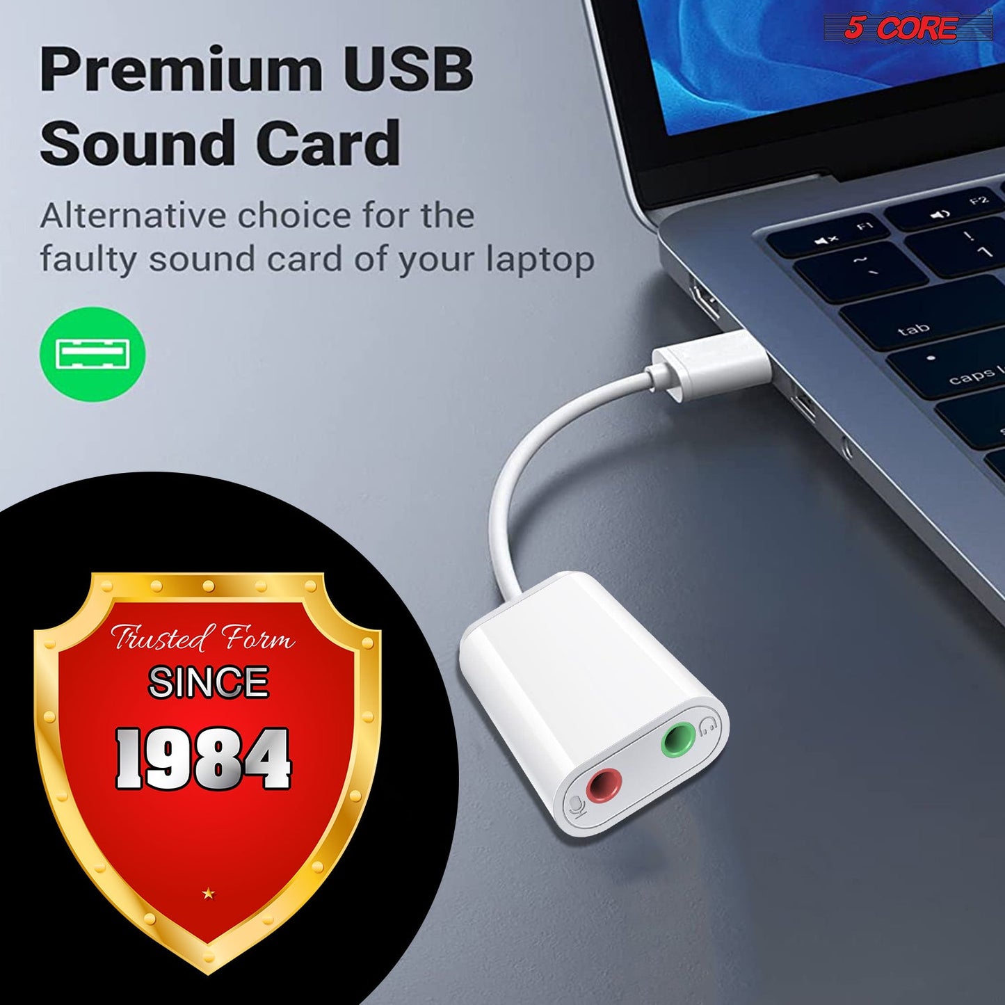 5Core Lavalier Microphone 3.5mm Clip-On Mic for Android DSLR Tiktok Youtube Vlog cm 001 ADP