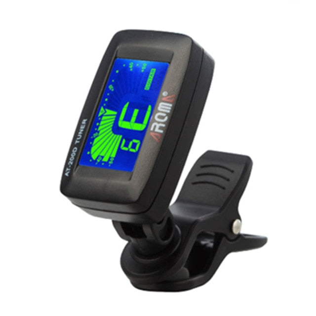 Folk Acoustic Guitar Tuner Violin Ukulele Bass Electronic Tuning Tuner Stringed Musical Instrument Accessories Guitar Bass Tuner