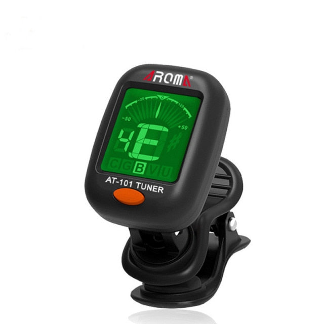 Folk Acoustic Guitar Tuner Violin Ukulele Bass Electronic Tuning Tuner Stringed Musical Instrument Accessories Guitar Bass Tuner