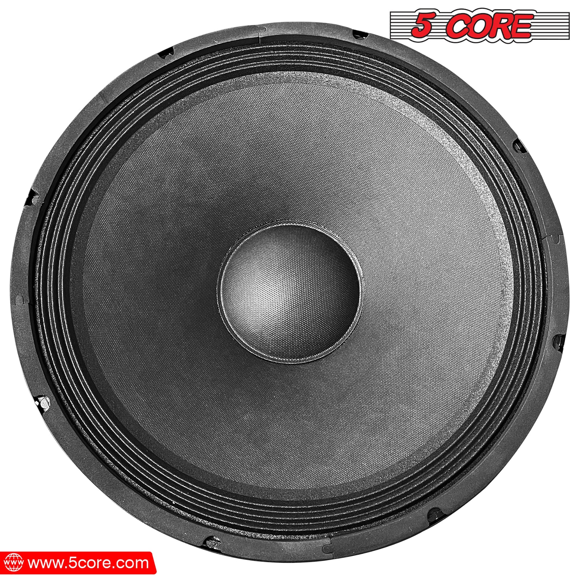 5 Core 15 Inch Subwoofer Speaker 8 Ohm Full Range Replacement DJ Woofer w 60 Oz Magnet-2