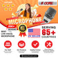 5 Core Microphone Professional Dynamic Karaoke XLR Wired Mic w ON/OFF Switch Pop Filter Cardioid Unidirectional Pickup Micrófono -ND 909 CHROME 2PCS-14
