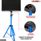 5Core Speaker Stand Tripod Tall Adjustable 72 Inch DJ Pole Mount Studio Monitor Stands SKY BLUE-2