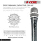 5 Core Microphone Professional Dynamic Karaoke XLR Wired Mic w ON/OFF Switch Pop Filter Cardioid Unidirectional Pickup Handheld Micrófono -ND-7800X 2PCS-1