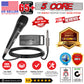 5 Core Microphone Professional Dynamic Karaoke XLR Wired Mic w ON/OFF Switch Pop Filter Cardioid Unidirectional Pickup Handheld Micrófono -ND 3200X 2 Pcs-20