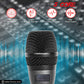 5 Core Microphone Professional Dynamic Karaoke XLR Wired Mic w ON/OFF Switch Pop Filter Cardioid Unidirectional Pickup Handheld Micrófono -ND-32 ARMEX 2PCS-10