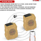 5Core Outdoor Wireless Speakers Bluetooth Rock Waterproof Linkable TWS Garden Speaker BROWN-1