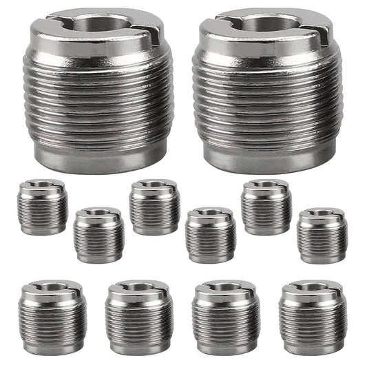 5 Core Mic Stand Adapter 12 Pieces 3/8 Female to 5/8 Male Screw Thread Conversion Connector-0