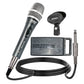 5 Core Microphone Professional Dynamic Karaoke XLR Wired Mic w ON/OFF Switch Pop Filter Cardioid Unidirectional Pickup Handheld Micrófono -ND-7800X 2PCS-3