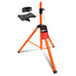 5Core Speaker Stand Tripod Floor Short Adjustable DJ Studio Monitor Stands Pole Mount ORANGE-0