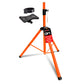 5 Core Speaker Stand Tripod Heavy Duty Adjustable Up to 72 Inch DJ Studio Monitor Stands Pole Mount Orange-0