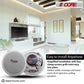 5 Core 6.5 Inch Ceiling Speaker System White in Wall Speakers 20W Rated Power 88dB Sensitivity Indoor Outdoor Ceiling Mount -CL 6.5-12 2W 6PCS-5