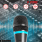 5 Core Microphone Professional Dynamic Karaoke XLR Wired Mic w ON/OFF Switch Pop Filter Cardioid Unidirectional Pickup Handheld Micrófono -ND-26X 2PCS-9