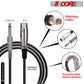 5 Core Microphone 2 Pieces Green Karaoke XLR Wired Professional Studio Mic w ON/OFF Switch Integrated Pop Filter Dynamic Cardioid Unidirectional Handheld Micrófono for Singing DJ Speeches Includes Cable Mic Holder Bag - BETA 2PCS-11