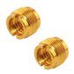 5Core 5/8" Male to 3/8" Female Screw Clip Adapter Microphone Holder Aluminum, Gold MS ADP M GLD 2PCS