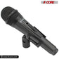 5 Core Microphone 1 Piece Professional Black Dynamic Karaoke XLR Wired Mic w ON/OFF Switch Integrated Pop Filter Cardioid Unidirectional Pickup Handheld Micrófono for Singing DJ Podcast Speeches Includes Cable Mic Holder - PM 816-1