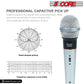 5 Core Microphone 4 Pcs Karaoke XLR Wired Mic Professional Studio Microfonos w ON/OFF Switch Integrated Pop Filter Dynamic Moving Coil Cardioid Unidirectional Pickup Handheld Micrófono for Singing DJ Podcast Speeches Includes Cable - PM 305 4PCS-7