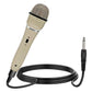 5 CORE Premium Vocal Dynamic Cardioid Handheld Microphone Neodymium Magnet Unidirectional Mic, 16ft Detachable XLR Deluxe Cable to ¼ Audio Jack, On/Off Switch for Karaoke Singing PM 301-0