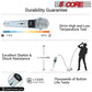 5 Core Microphone 4 Pcs Karaoke XLR Wired Mic Professional Studio Microfonos w ON/OFF Switch Integrated Pop Filter Dynamic Moving Coil Cardioid Unidirectional Pickup Handheld Micrófono for Singing DJ Podcast Speeches Includes Cable - PM 305 4PCS-8
