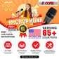 3 Pieces Microphone Pro Microfono Dynamic Mic XLR Audio Cardiod Vocal Karaoke 5Core - PM 286 3Pcs-12