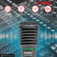 5 Core Microphone 2 Pieces Black Karaoke XLR Wired Mic Professional Studio Microfonos w Integrated Pop Filter Dynamic Moving Coil Cardioid Unidirectional Pickup Micrófono for Singing DJ Podcast Speeches Includes Cable - 308P 2PCS-4