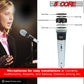 5 Core Microphone 4 Pcs Karaoke XLR Wired Mic Professional Studio Microfonos w ON/OFF Switch Integrated Pop Filter Dynamic Moving Coil Cardioid Unidirectional Pickup Handheld Micrófono for Singing DJ Podcast Speeches Includes Cable - PM 305 4PCS-6