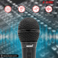 5 CORE 3 Pieces Premium Vocal Dynamic Cardioid Handheld Microphone Unidirectional Mic with Detachable XLR Cable to inch Audio Jack and On/Off Switch for Karaoke Singing - PM 101 BLK 3PCS-5