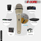 5 CORE Premium Vocal Dynamic Cardioid Handheld Microphone Neodymium Magnet Unidirectional Mic, 16ft Detachable XLR Deluxe Cable to ¼ Audio Jack, On/Off Switch for Karaoke Singing PM 301-7