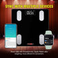 5Core Digital Bathroom Scale for Body Weight Fat Smart Bluetooth Rechargeable BBS VL B BLK