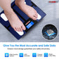 5Core Digital Bathroom Scale for Body Weight Fat Smart Bluetooth Rechargeable BBS VL B BLU