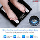 5Core Digital Bathroom Scale for Body Weight Fat Smart Bluetooth Rechargeable BBS VL R BLK