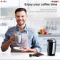 5Core Electric Coffee Grinder -Stainless Steel -4.5oz Capacity with Easy On/Off  5 Core CG 01 Black & Brown