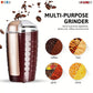 5Core Electric Coffee Grinder -Stainless Steel -4.5oz Capacity with Easy On/Off  5 Core CG 01 Black & Brown