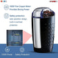 5 Core Electric Coffee Grinder -Stainless Steel -4.5oz Capacity with Easy On/Off  5 Core CG 01 Black & Brown - 5 Core