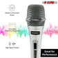 5 Core Microphone Pro Microfono Dynamic Mic XLR Audio Cardiod Vocal Karaoke ND 909 CHROME