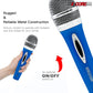 5 Core Microphone Pro Microfono Dynamic Mic XLR Audio Cardiod Vocal Karaoke PM 286 BLU