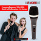 5Core Microphone Pro Microfono Dynamic Mic XLR Audio Cardiod Vocal Karaoke 5C-POWER