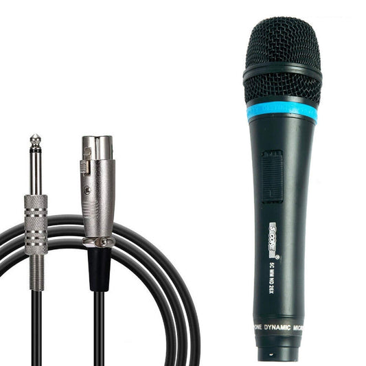 5Core Microphone Pro Microfono Dynamic Mic XLR Audio Cardiod Vocal Karaoke 5Core ND-26X