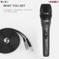 5Core Microphone Pro Microfono Dynamic Mic XLR Audio Cardiod Vocal Karaoke ND-32 ARMEX