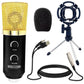 5Core Premium Pro Audio Condenser Recording Microphone Podcast Gaming PC Studio Mic RM-5-BG
