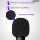 5Core Premium Pro Audio Condenser Recording Microphone Podcast Gaming PC Studio Mic  RM BLK TRI