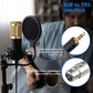 5Core Premium Pro Audio Condenser Recording Microphone Podcast Gaming PC Studio Mic (Gold) Rec Set