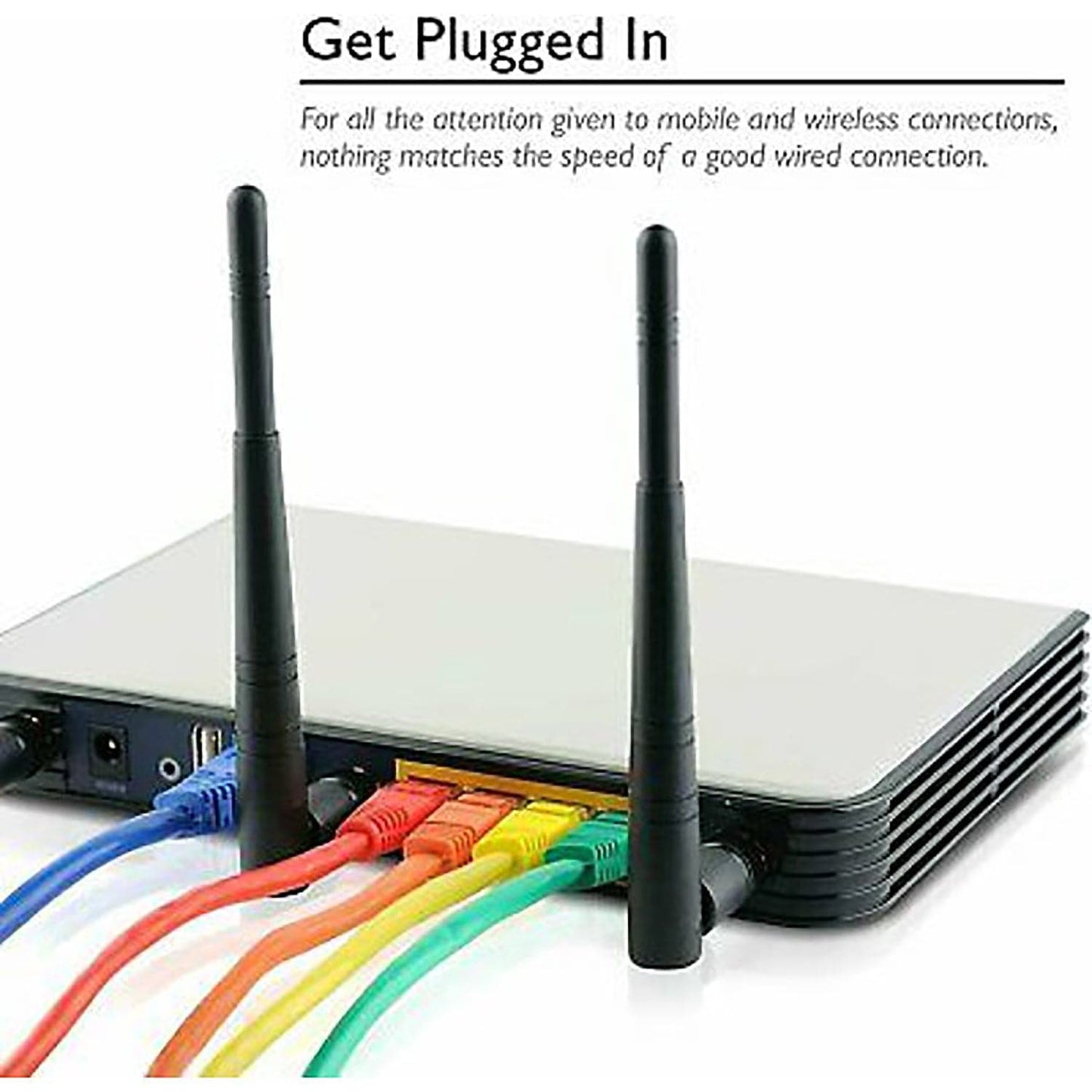 5Core 75 ft CAT6 Ethernet Internet Cable LAN Network Modem Router RJ45 Patch Cord ET 75FT BLU