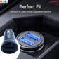 5Core 12V Car USB Fast Charger USB-C Dual Port Adapter For IPhone 2 Pack CDKC13