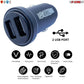 5Core 12V Car USB Fast Charger USB-C Dual Port Adapter For IPhone 2 Pack CDKC13