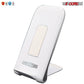 5Core Dock Stand Charger Wireless Black & White Pair Qi 15W Wire Less Fast Charger Pad Stand CDKW03